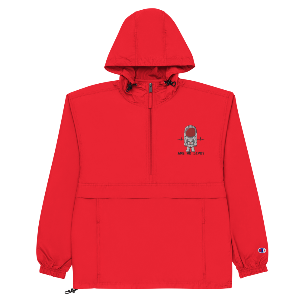 1335 Are We Live? Champion Jacket (Red)