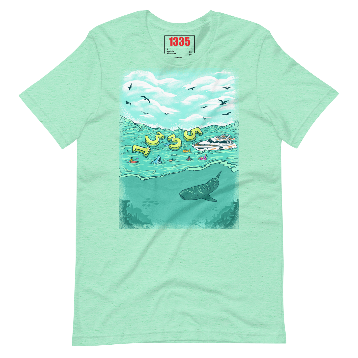 1335 Water Works Tee (White)