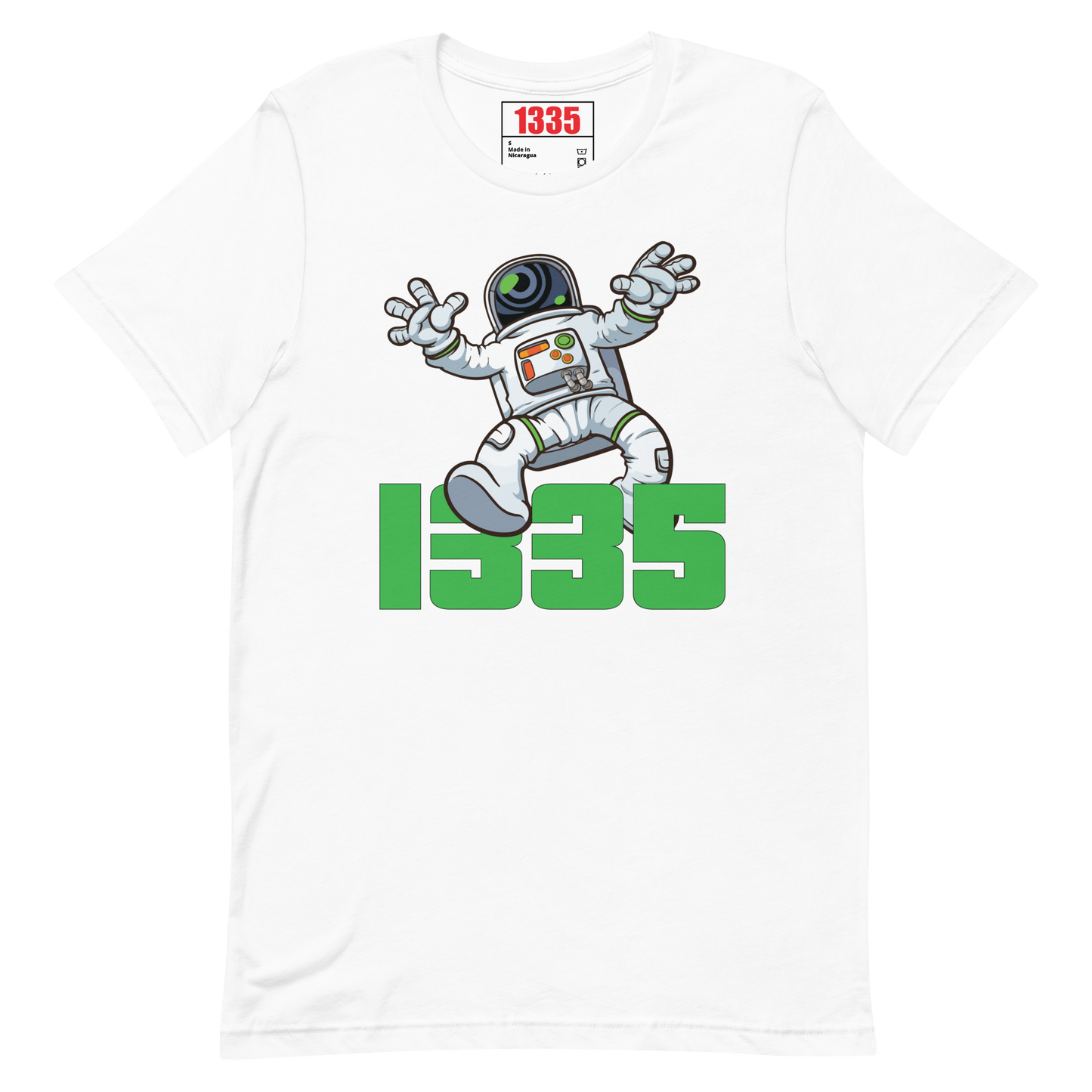 1335 “Space Walk” (White/Green)