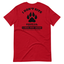 Load image into Gallery viewer, 1335 Puppy Love Red Tee  (Adult)