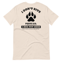 Load image into Gallery viewer, 1335 Puppy Love Cream Tee (Adult)
